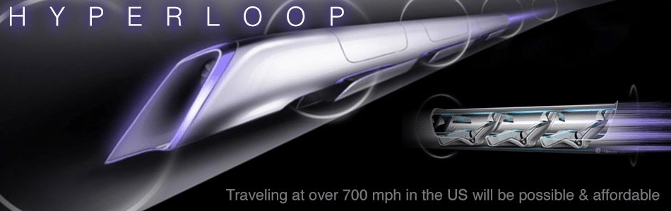 Hyperloop Travel na 700 MPH